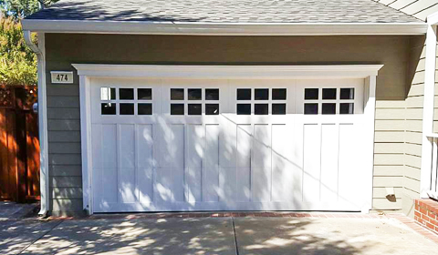 custom designed garage doors
