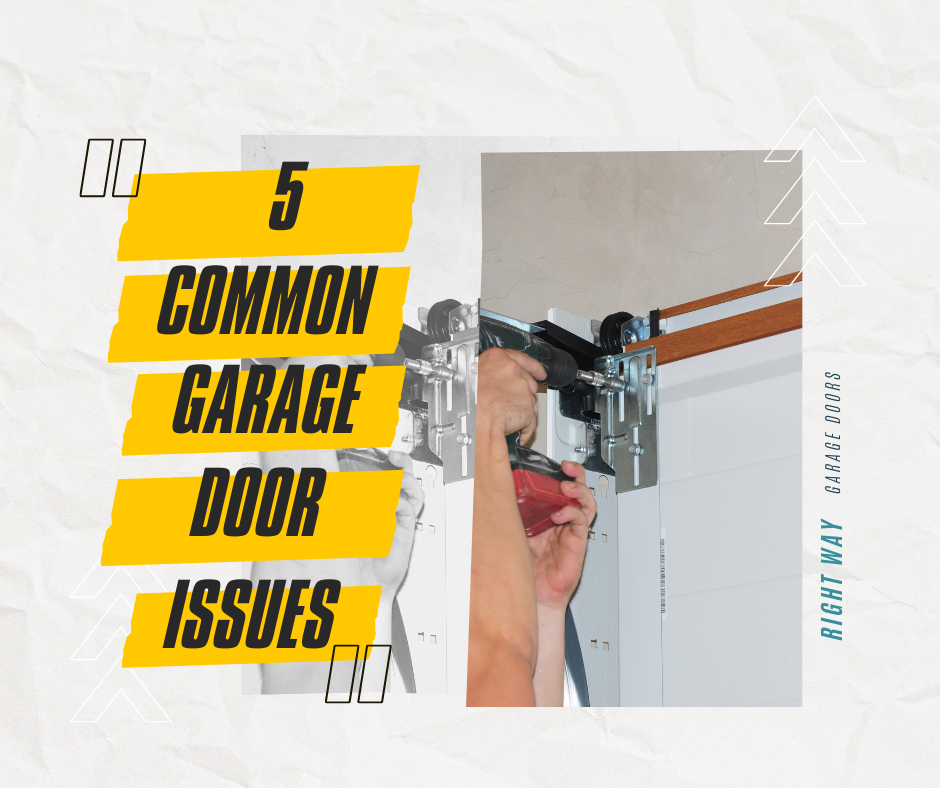 common garage door issues
