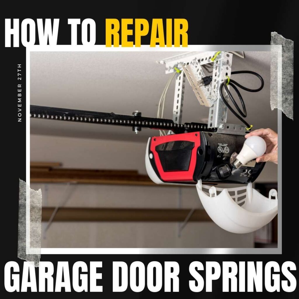 garage door spring repair