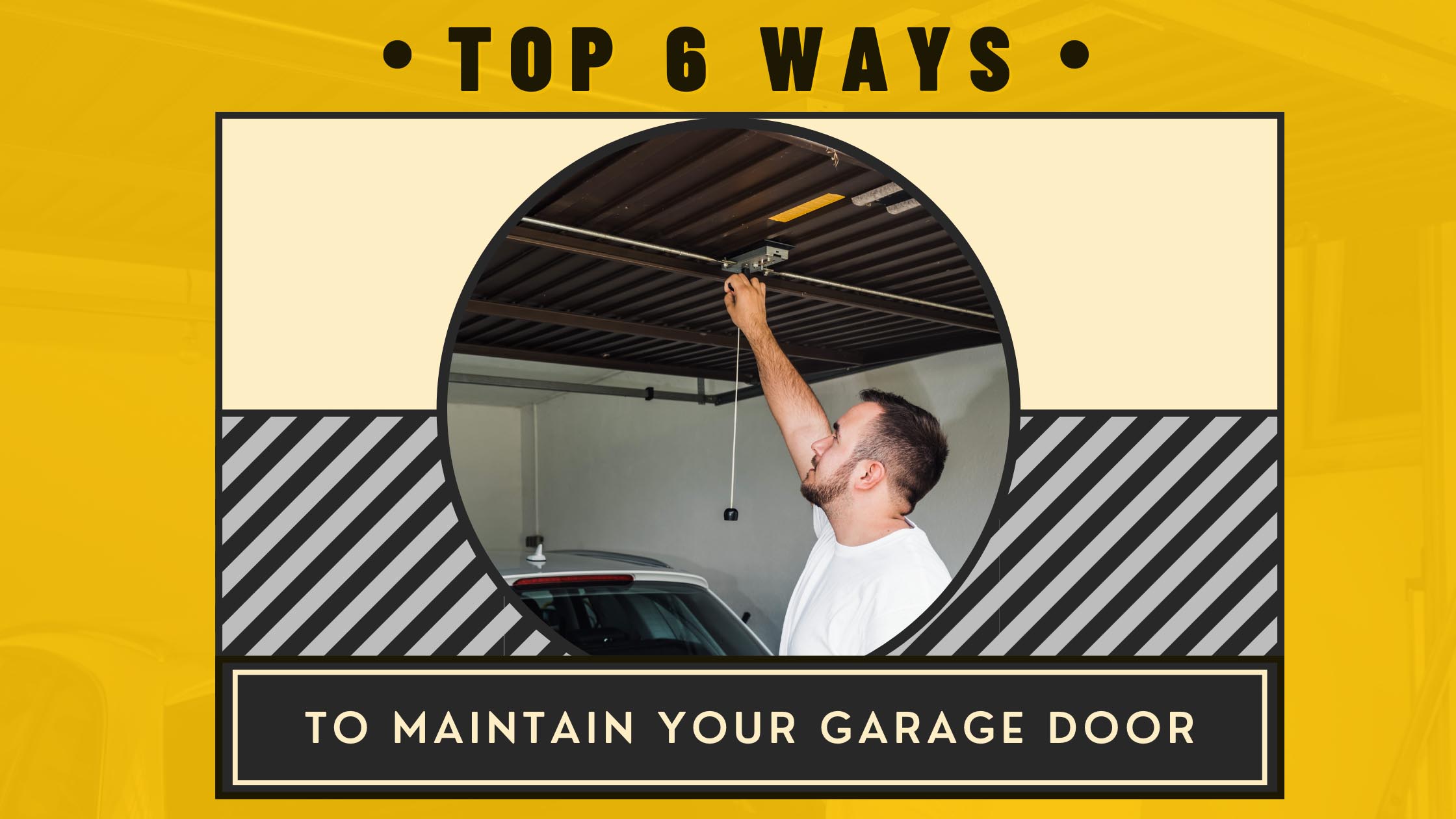 maintain your garage door