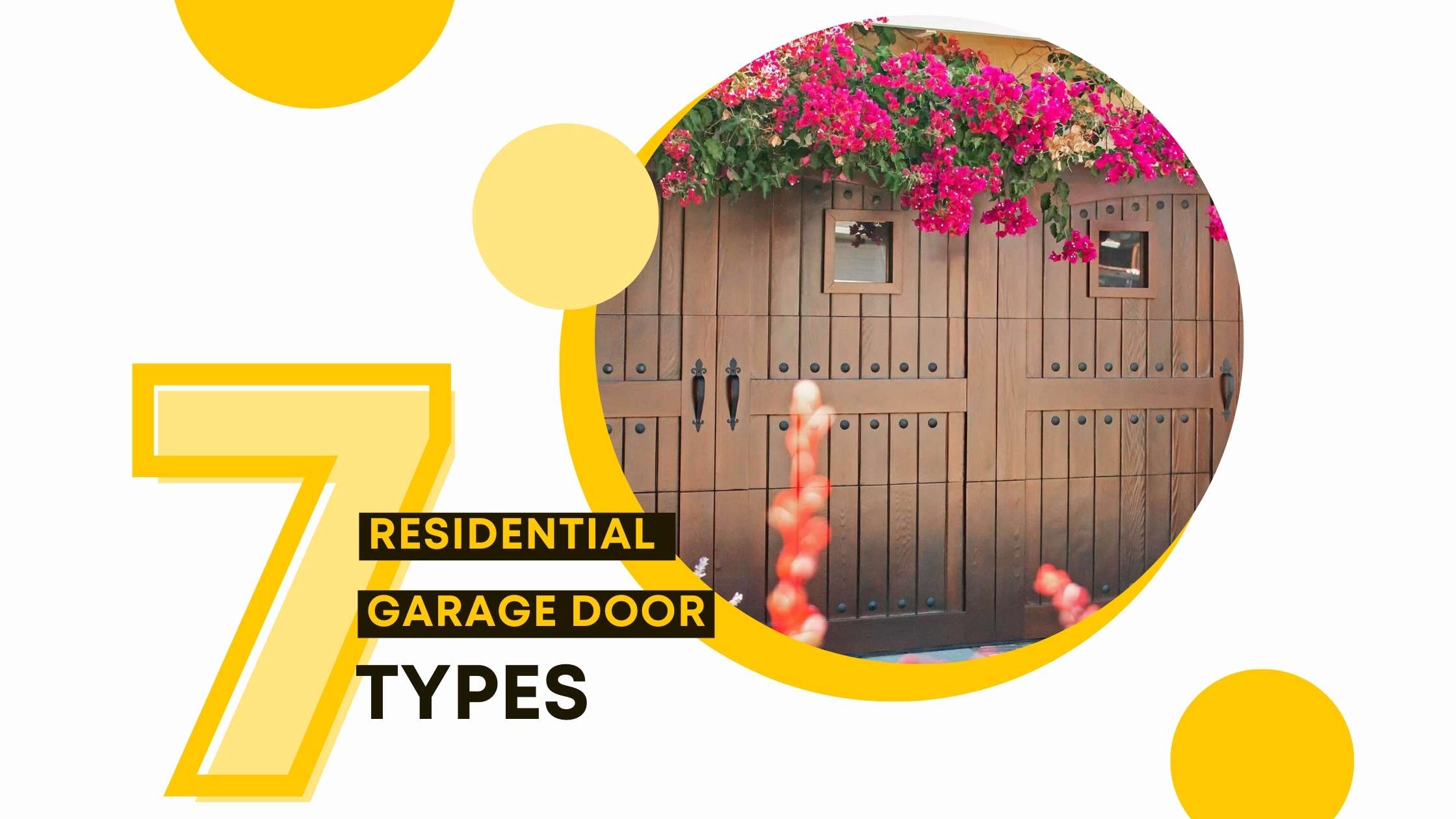 residential garage door types