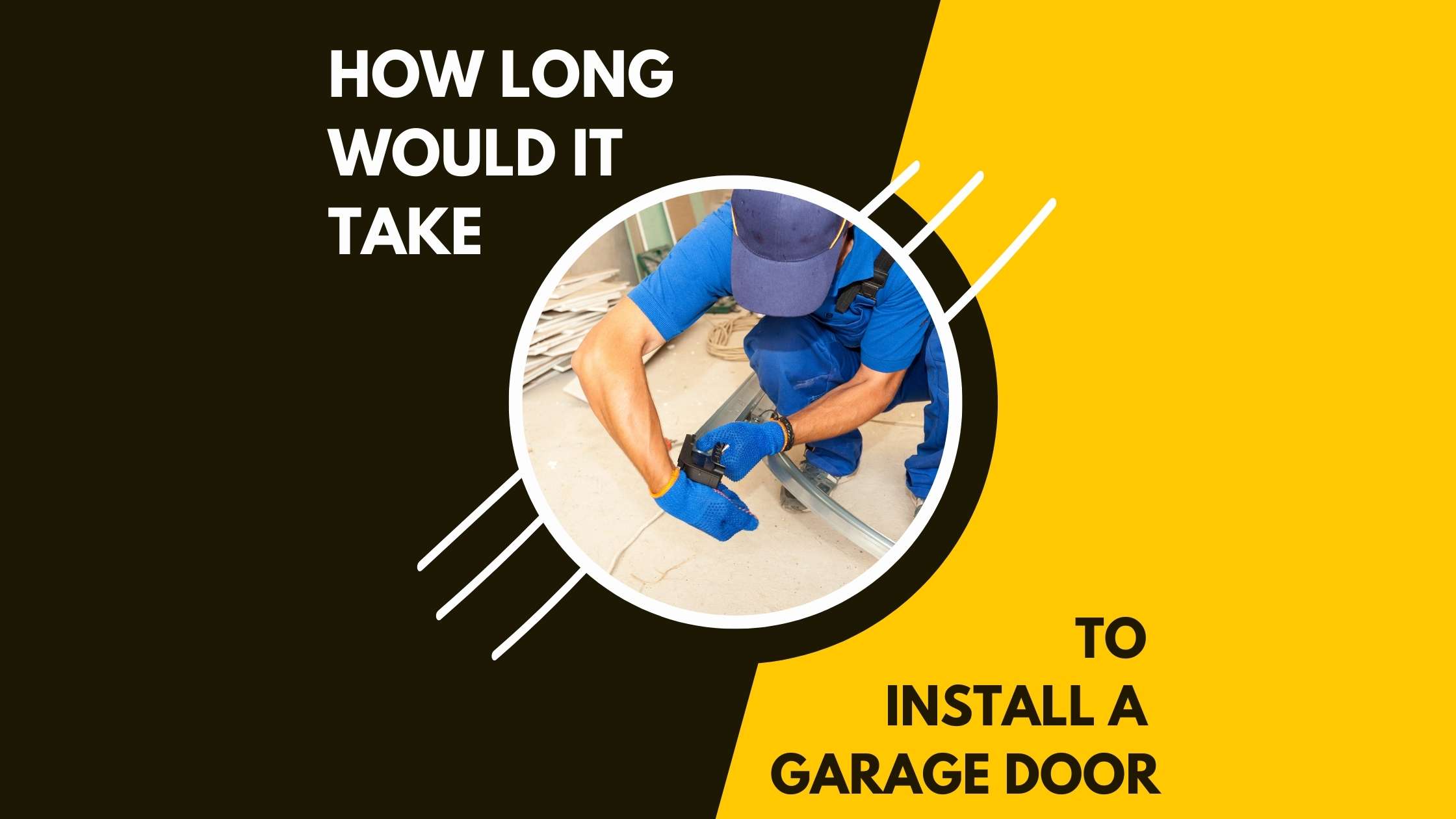 install a garage door