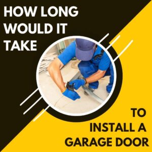 install a garage door
