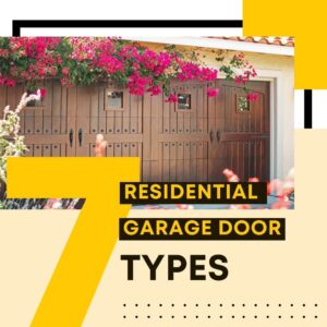 residential garage door types