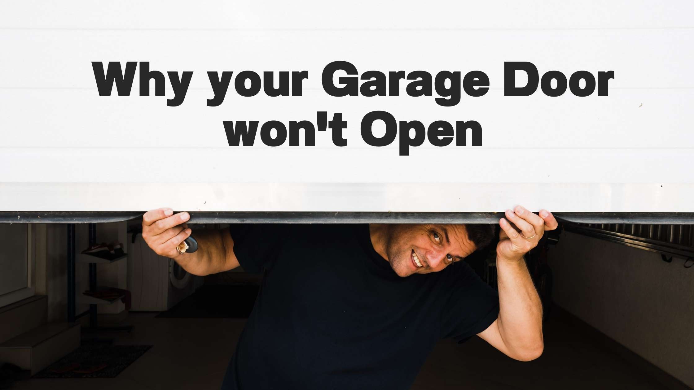 garage door wont open